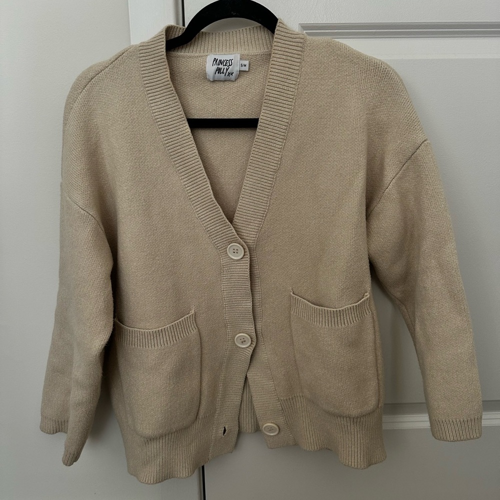 Princess Polly buttoned cardigan